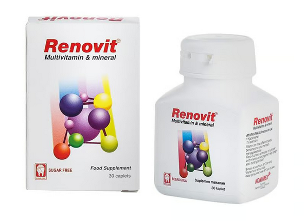 Renovit Multivitamin, Kombinasi Nutrisi Super Lengkap