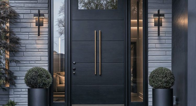 pintu HPL minimalis modern