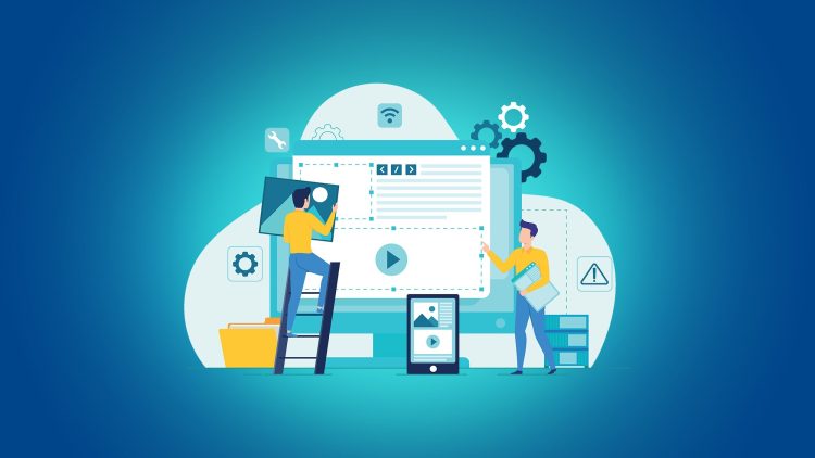 ilustrasi jasa install Theme WordPress Indonesia